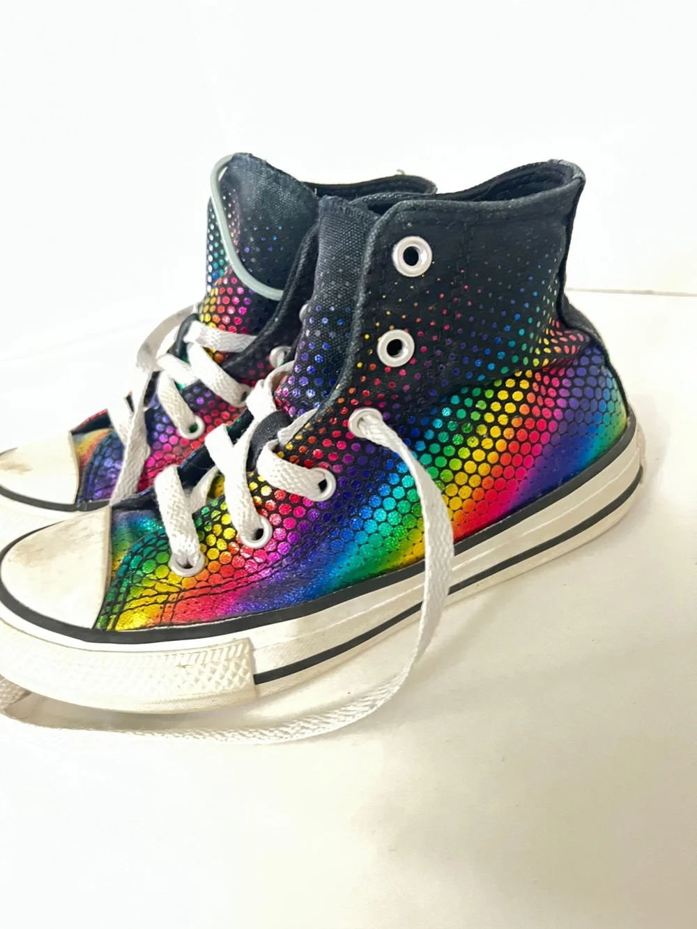 Kids high top converse size 13